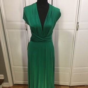 Kelly Green Transformer Dress